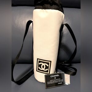 Chanel sport battle water holder. Black &white